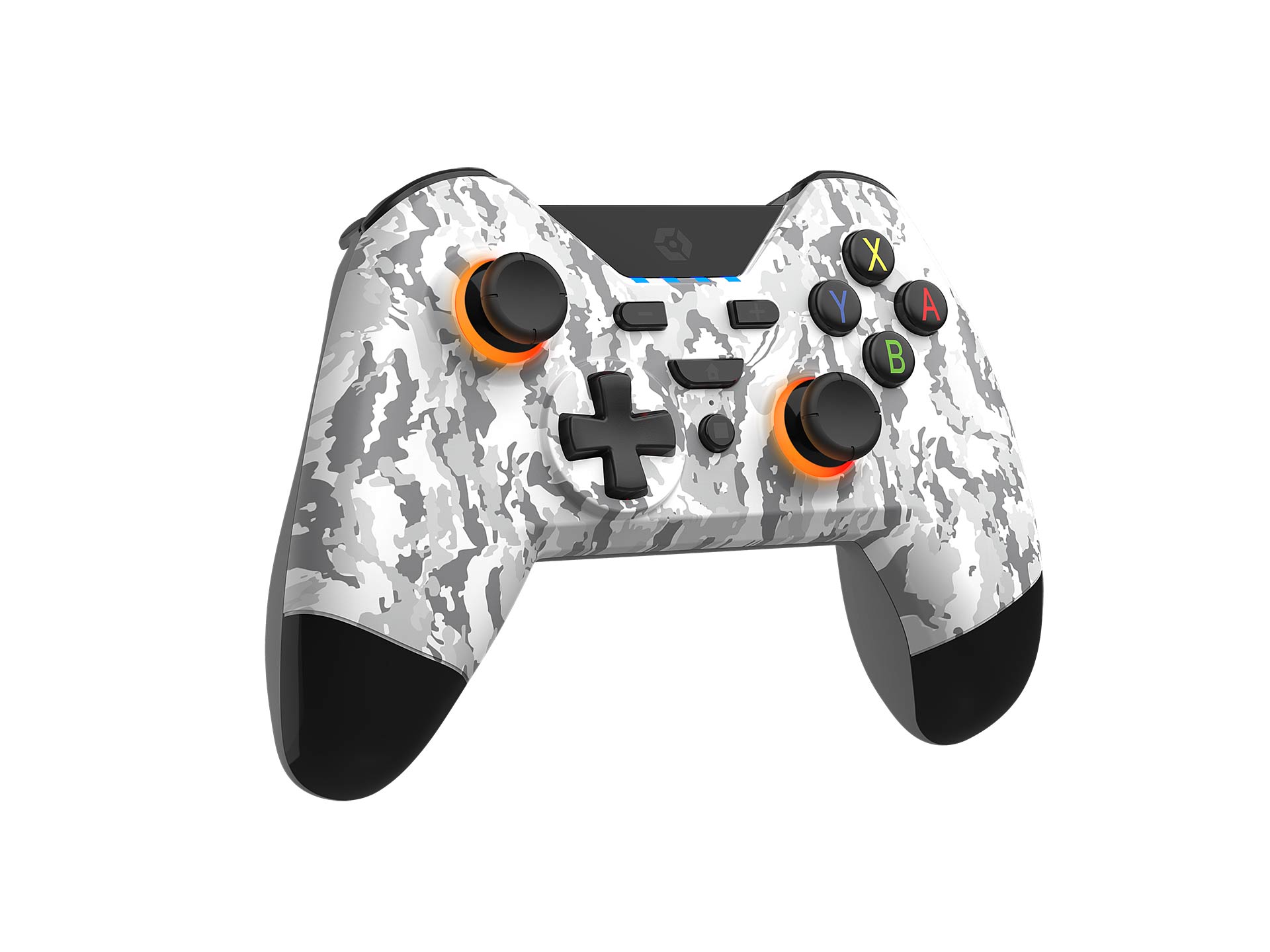 VX-4 Wireless Bluetooth Controller Led Camouflage per Nintendo Switch VX-4 Wireless Bluetooth Controller Led Camouflage per Nintendo Switch