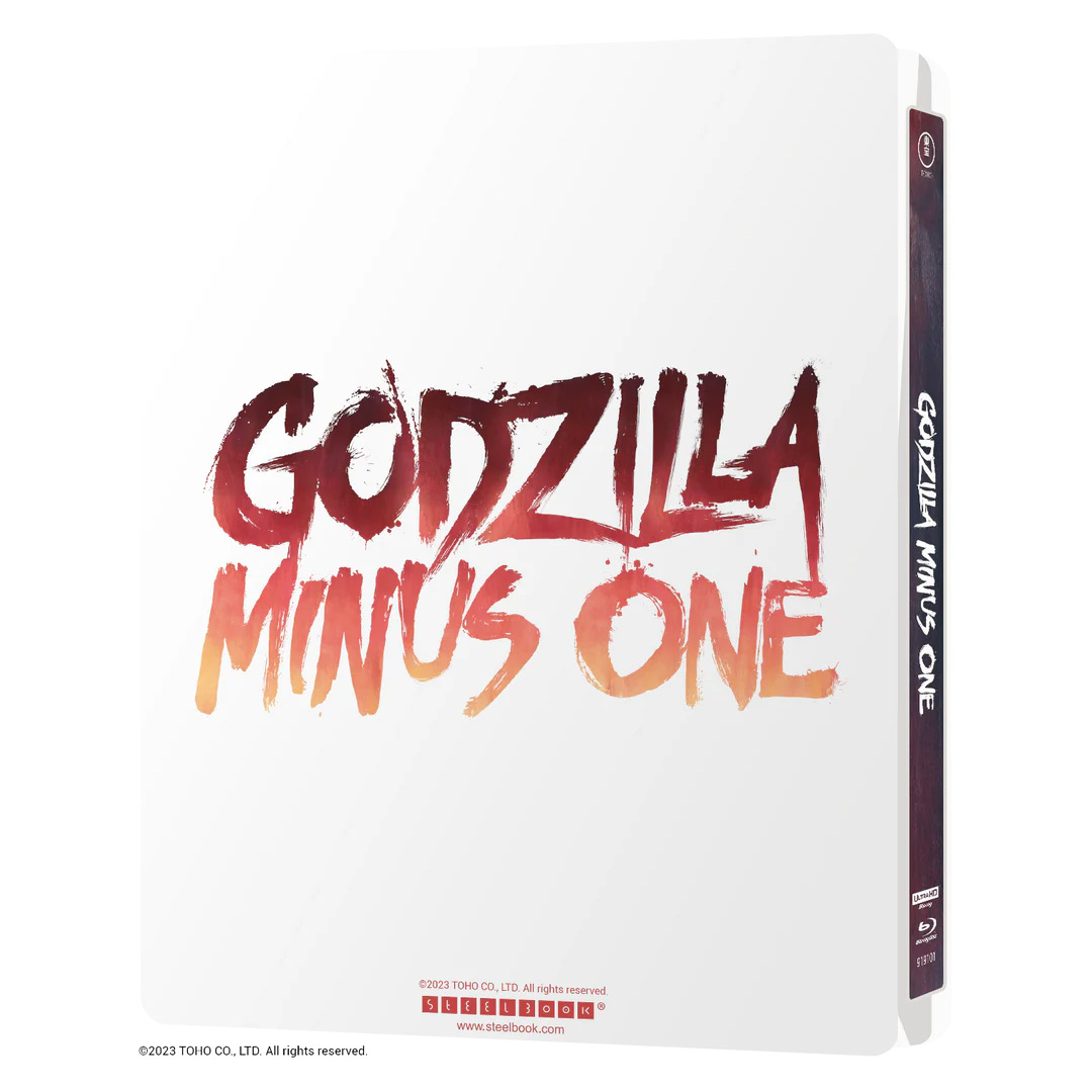 Godzilla Minus One - Steelbook 4K Ultra HD + Blu-ray + Blu-ray Bonus (Blu-ray) Book, Publication