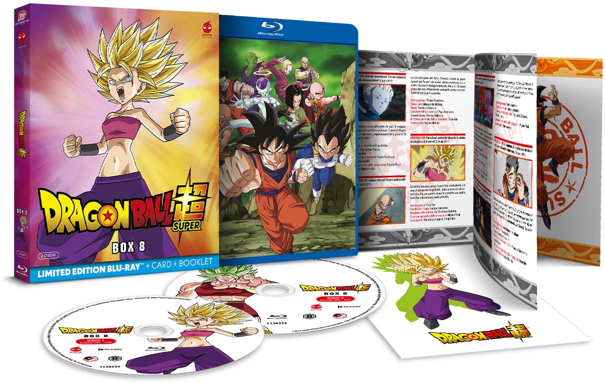 Dragon Ball Super - Volume 8 - Limited Edition Anime Factory 2 Blu-ray + Card + Booklet (Blu-ray) Dragon Ball Super - Volume 8 - Limited Edition Anime Factory 2 Blu-ray + Card + Booklet (Blu-ray)