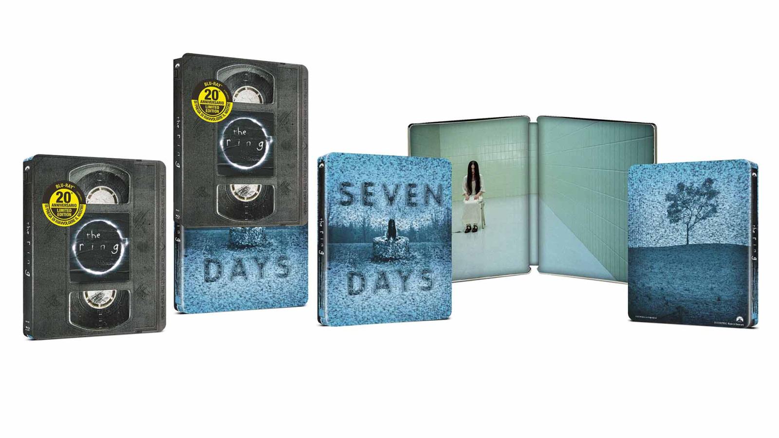 The Ring - Steelbook Blu-ray - Edizione 20° Anniversario (Blu-ray) The Ring - Steelbook Blu-ray - Edizione 20° Anniversario (Blu-ray)