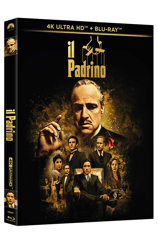 Il Padrino - Blu-ray 4K UHD + Blu-ray (Blu-ray) Cover Il Padrino - Blu-ray 4K UHD + Blu-ray (Blu-ray) Cover