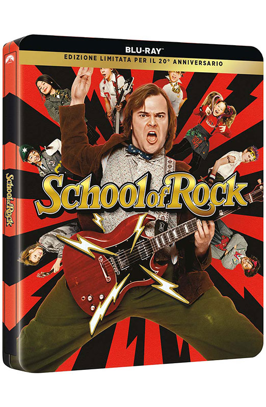 School of Rock - Steelbook Blu-ray - Edizione 20° Anniversario (Blu-ray) School of Rock - Steelbook Blu-ray - Edizione 20° Anniversario (Blu-ray)
