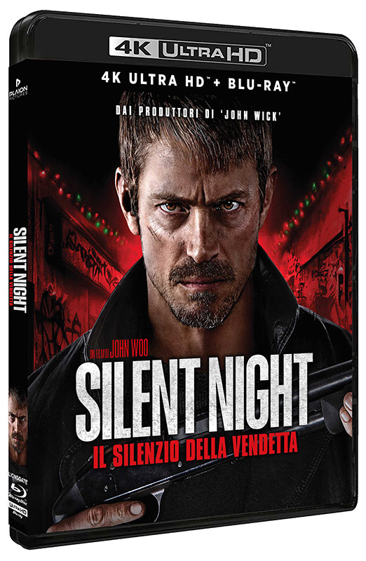 Silent Night - Il Silenzio della Vendetta - 4K Ultra HD + Blu-ray (Blu-ray) Cover