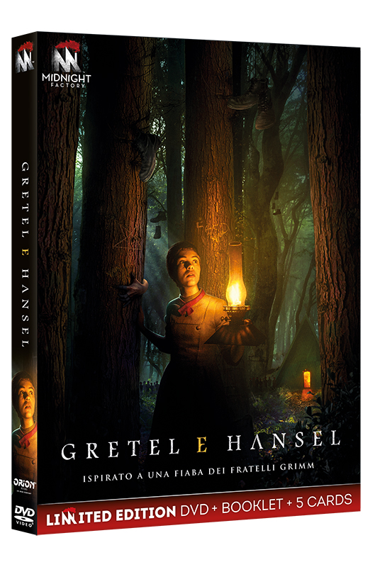 Gretel e Hansel - Limited Edition DVD + Booklet + 5 Cards da Collezione (DVD) Gretel e Hansel - Limited Edition DVD + Booklet + 5 Cards da Collezione (DVD)