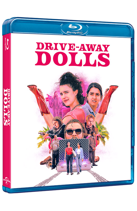Drive-Away Dolls - Blu-ray (Blu-ray) Cover
