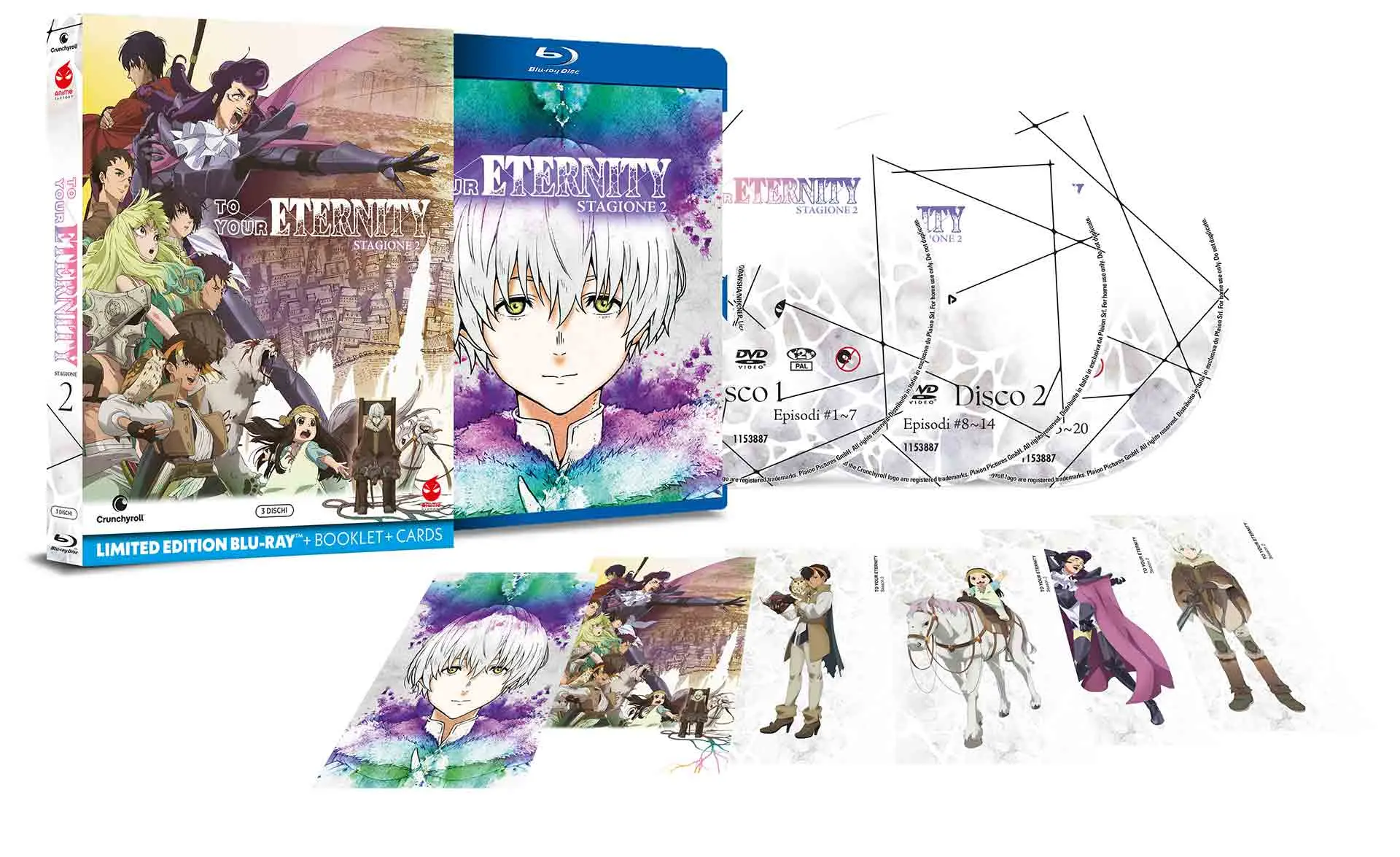 To Your Eternity - Stagione 2 - Limited Edition Anime Factory 3 Blu-ray + Cards da Collezione (Blu-ray)