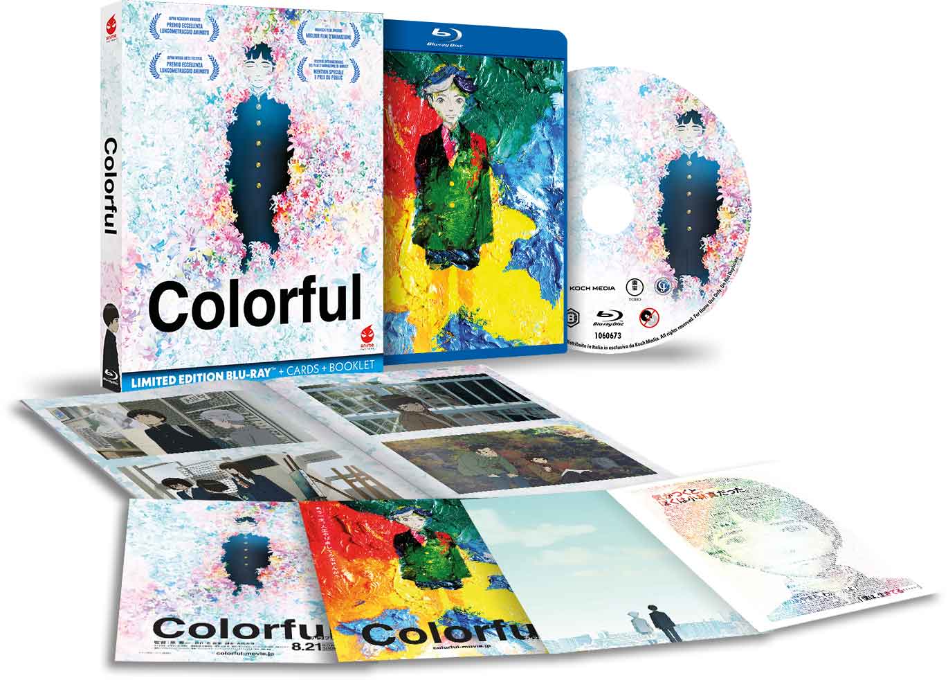 Colorful - Limited Edition Blu-ray + Cards + Booklet (Blu-ray) Colorful - Limited Edition Blu-ray + Cards + Booklet (Blu-ray)