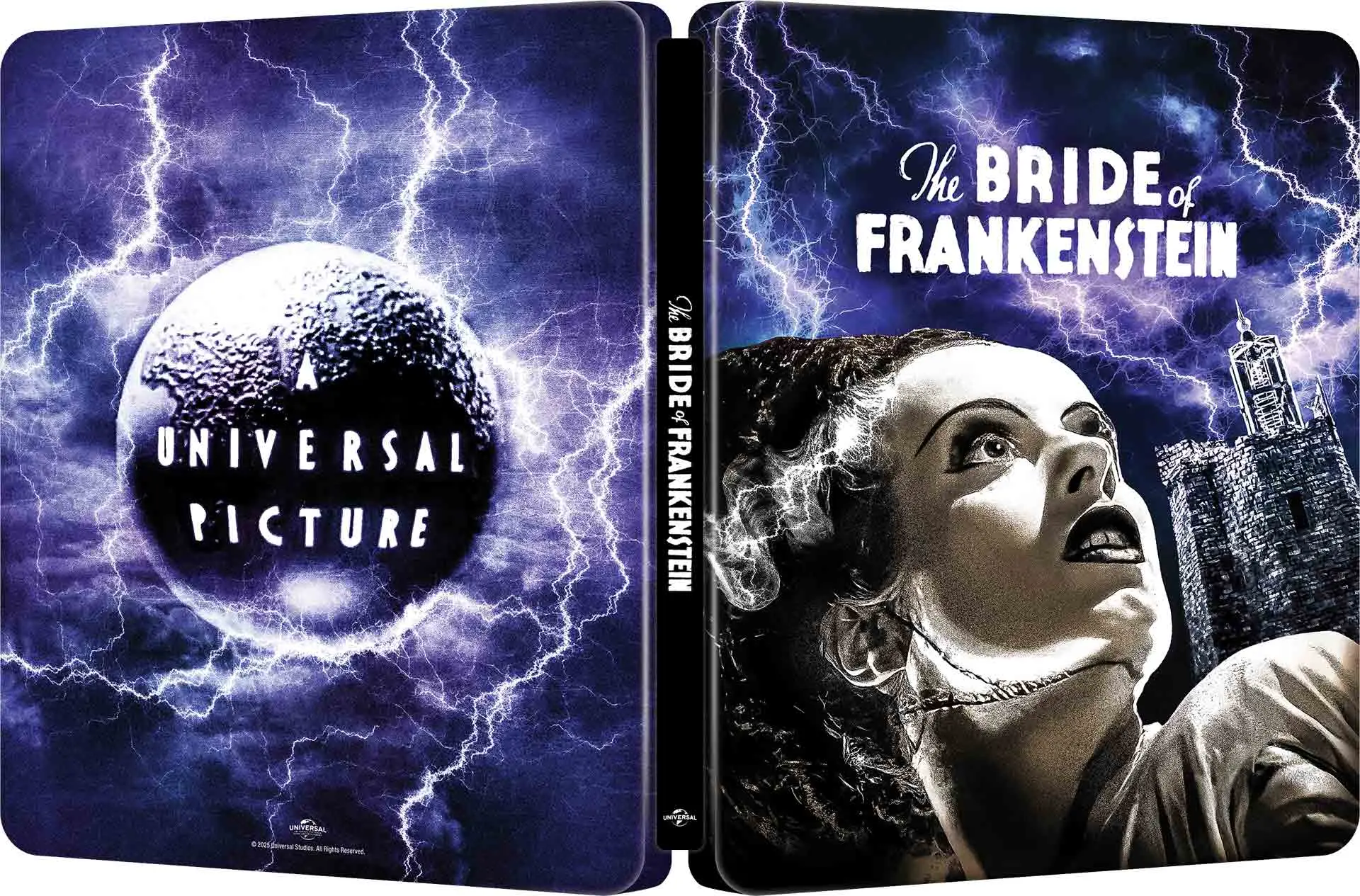La Moglie di Frankenstein - Steelbook 4K Ultra HD + Blu-ray - Edizione 90° Anniversario (Blu-ray) La Moglie di Frankenstein - Steelbook 4K Ultra HD + Blu-ray - Edizione 90° Anniversario (Blu-ray)
