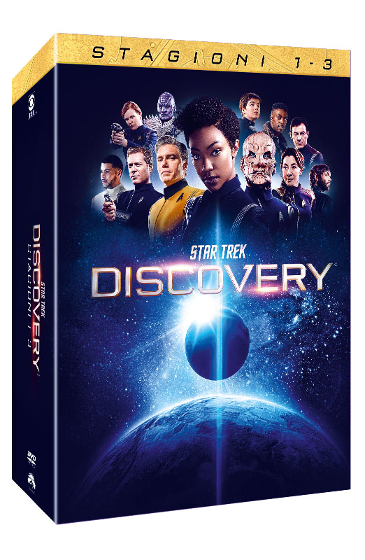 Star Trek: Discovery - Stagioni 1-3 - 15 DVD (DVD) Cover Star Trek: Discovery - Stagioni 1-3 - 15 DVD (DVD) Cover