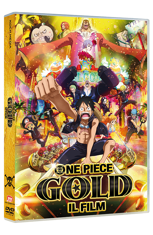One Piece: GOLD - Il Film - DVD (DVD) Cover One Piece: GOLD - Il Film - DVD (DVD) Cover