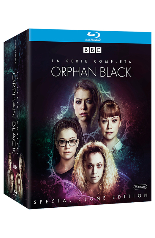 Orphan Black - La Serie Completa - 15 Blu-ray + Booklet + Card da Collezione (Blu-ray)