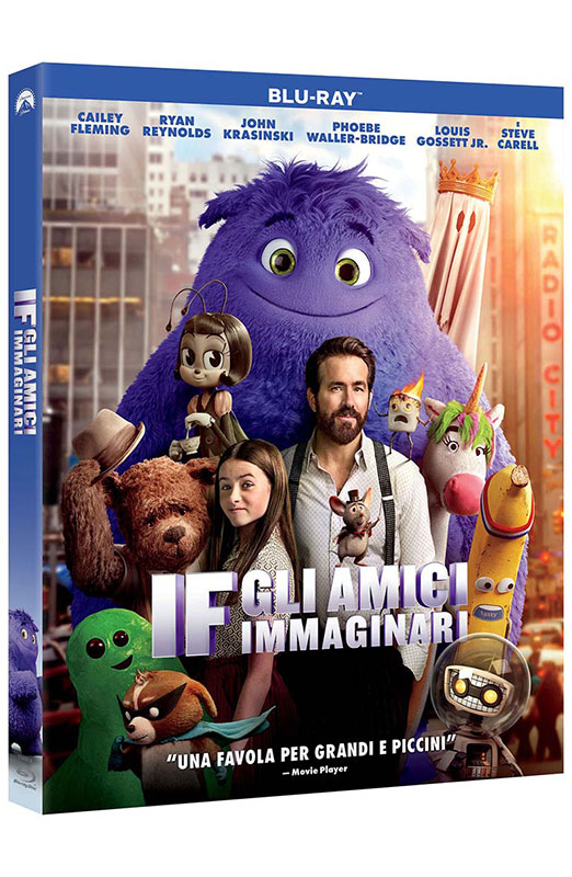 IF - Gli Amici Immaginari - Blu-ray (Blu-ray) Cover