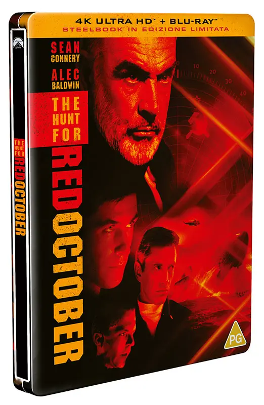 Caccia a Ottobre Rosso - Steelbook 4K Ultra HD + Blu-ray (Blu-ray)