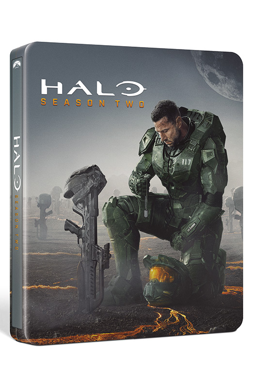 Halo - Stagione 2 - Steelbook 4 4K Ultra HD (Blu-ray) Cover Halo - Stagione 2 - Steelbook 4 4K Ultra HD (Blu-ray) Cover