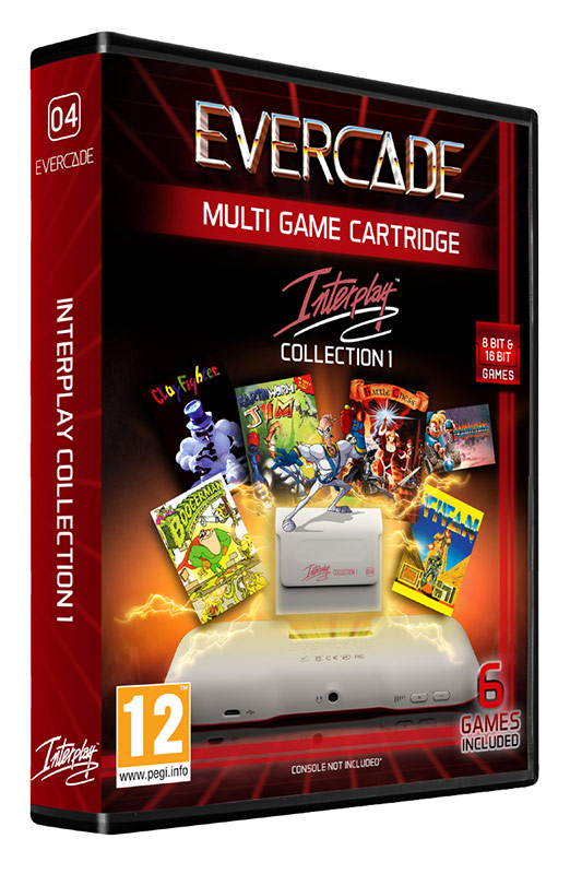 Evercade Interplay Collection 1 - Cartuccia Cover Evercade Interplay Collection 1 - Cartuccia Cover