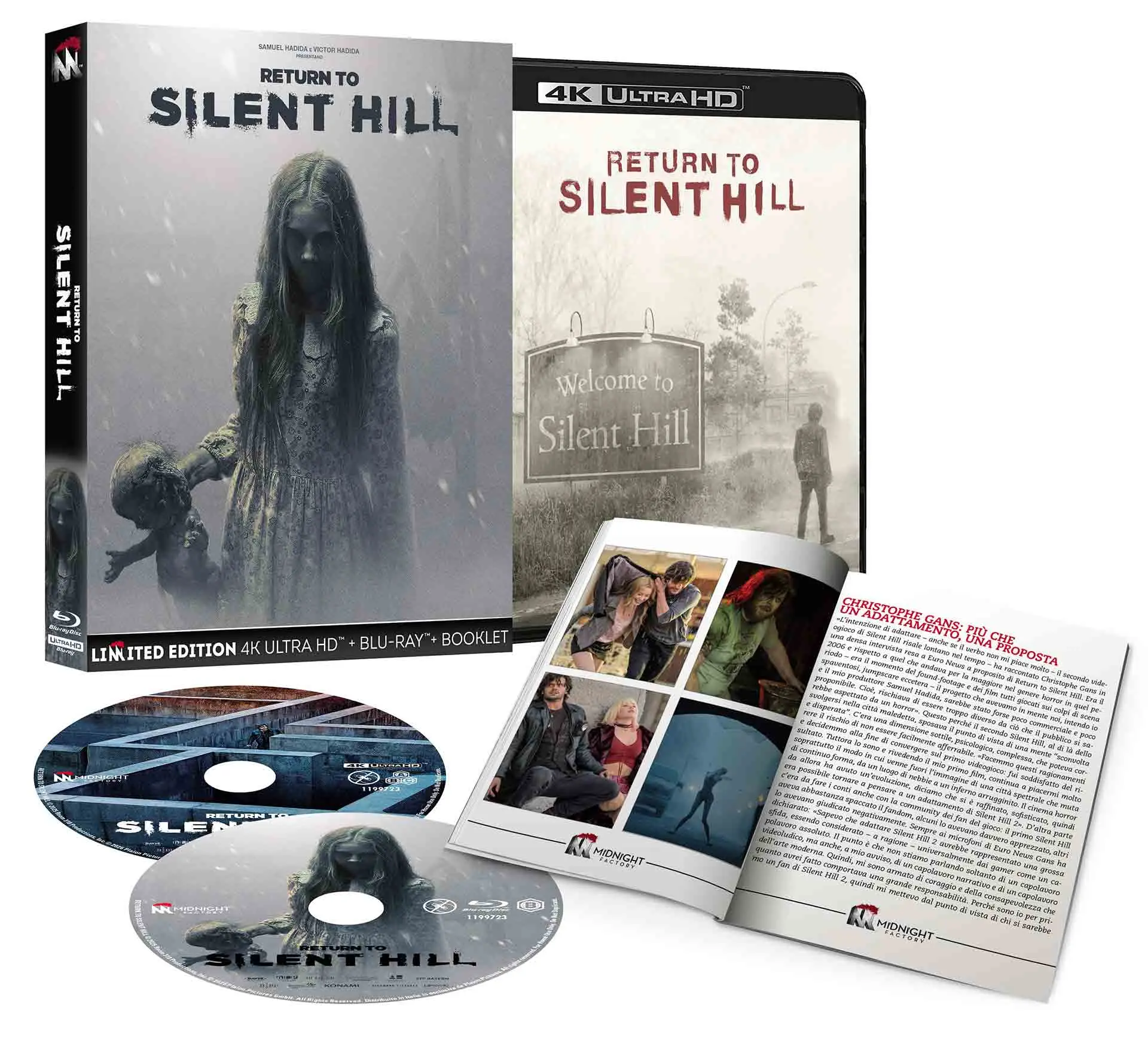Return to Silent Hill - Limited Edition Midnight Factory 4K Ultra HD + Blu-ray + Booklet (Blu-ray)