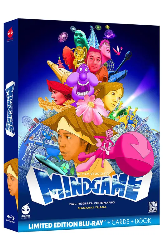 Mind Game - Limited Edition Anime Factory Blu-ray + Cards + Book da Collezione (Blu-ray)