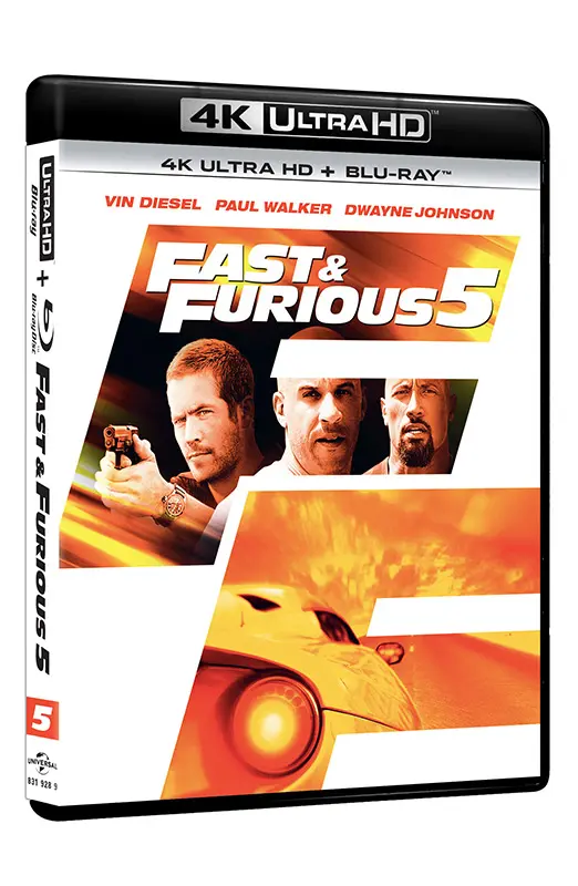 Fast & Furious 5 - 4K Ultra HD + Blu-ray (Blu-ray)