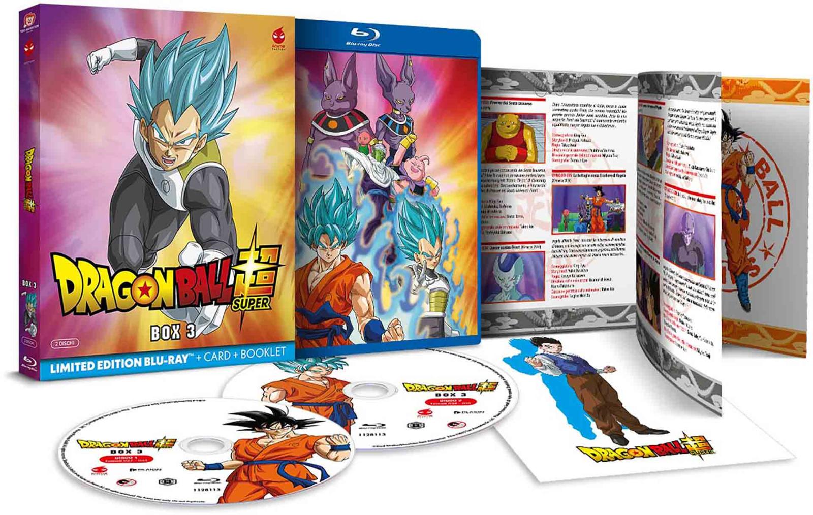 Dragon Ball Super - Volume 3 - Limited Edition 2 Blu-ray + Card + Booklet (Blu-ray) Dragon Ball Super - Volume 3 - Limited Edition 2 Blu-ray + Card + Booklet (Blu-ray)