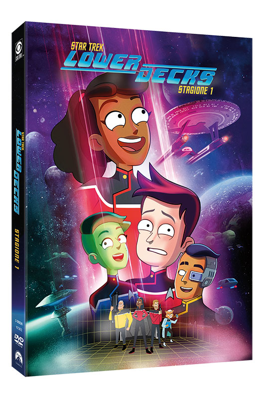 Star Trek: Lower Decks - Stagione 1 - 2 DVD - Serie TV Completa (DVD) Cover Star Trek: Lower Decks - Stagione 1 - 2 DVD - Serie TV Completa (DVD) Cover