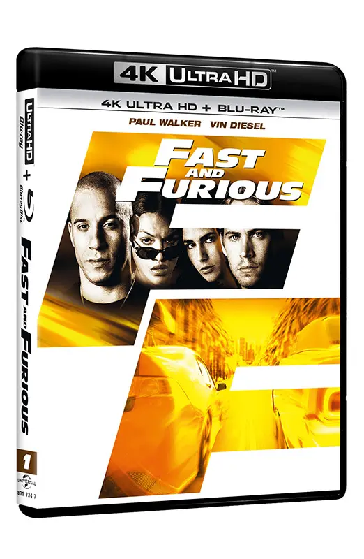 Fast and Furious - 4K Ultra HD + Blu-ray (Blu-ray) Cover Fast and Furious - 4K Ultra HD + Blu-ray (Blu-ray) Cover