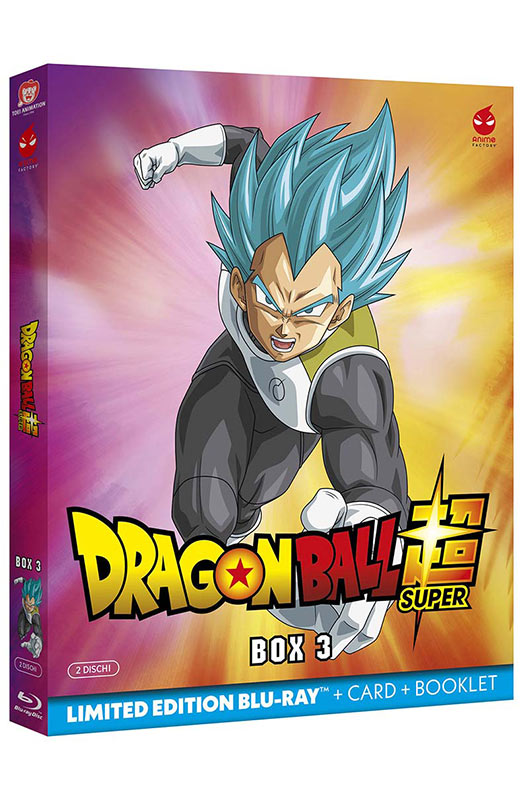 Dragon Ball Super - Volume 3 - Limited Edition 2 Blu-ray + Card + Booklet (Blu-ray) Dragon Ball Super - Volume 3 - Limited Edition 2 Blu-ray + Card + Booklet (Blu-ray)