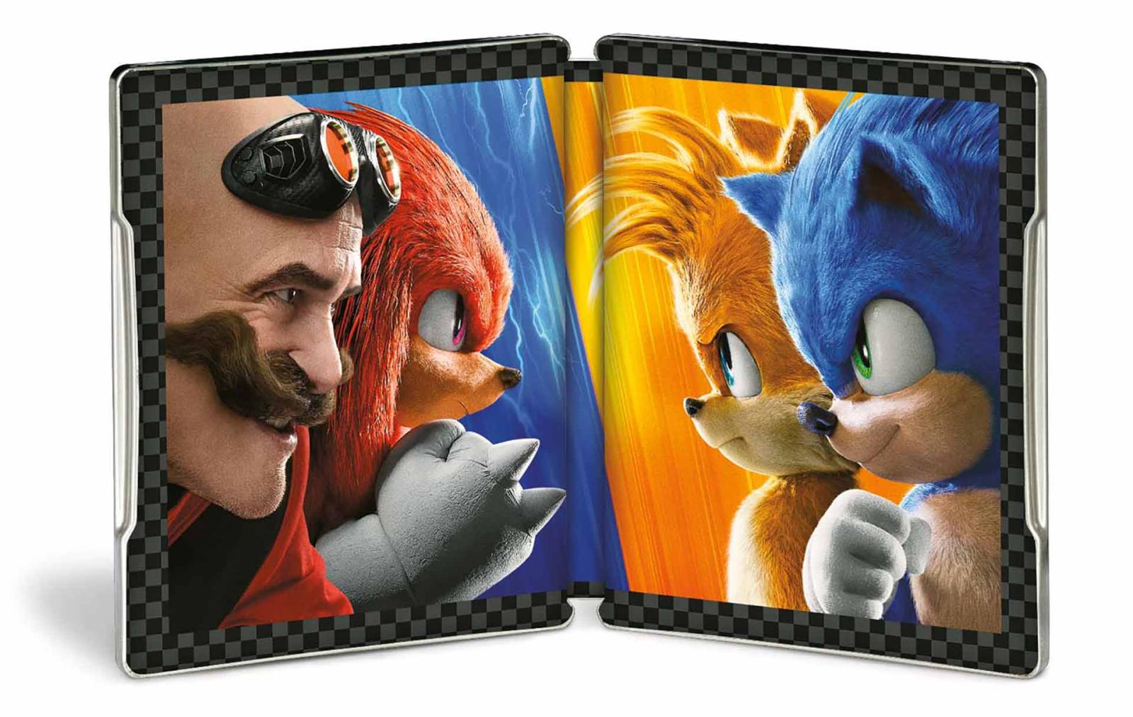 Sonic 2 - Il Film - Steelbook Blu-ray 4K UHD + Blu-ray (Blu-ray) Image 2