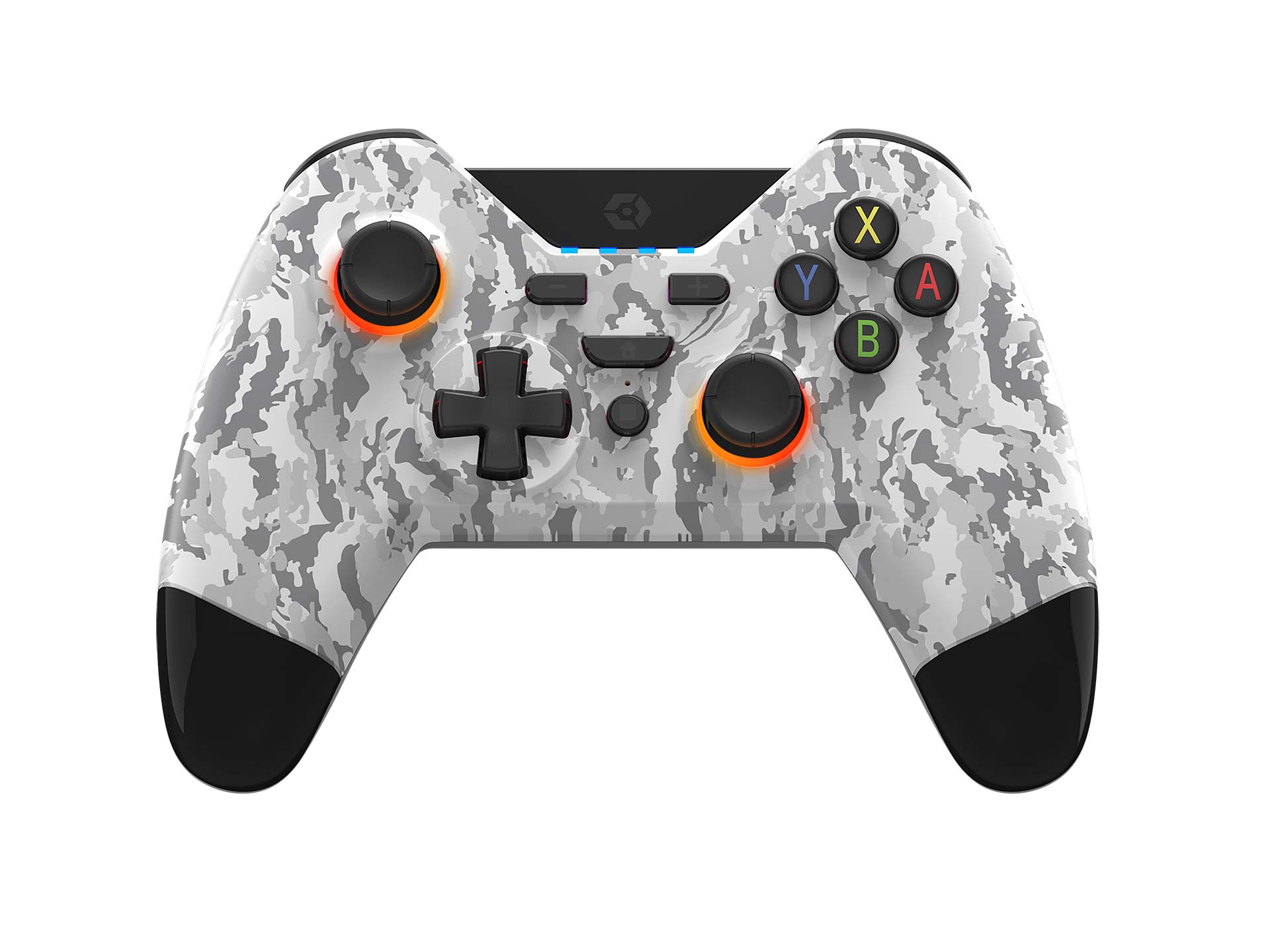VX-4 Wireless Bluetooth Controller Led Camouflage per Nintendo Switch VX-4 Wireless Bluetooth Controller Led Camouflage per Nintendo Switch