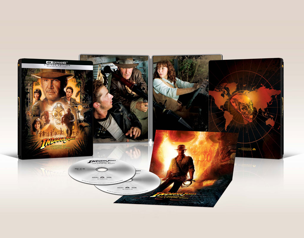 Indiana Jones e il Regno del Teschio di Cristallo - Steelbook Blu-ray 4K UHD + Blu-ray (Blu-ray) Indiana Jones e il Regno del Teschio di Cristallo - Steelbook Blu-ray 4K UHD + Blu-ray (Blu-ray)