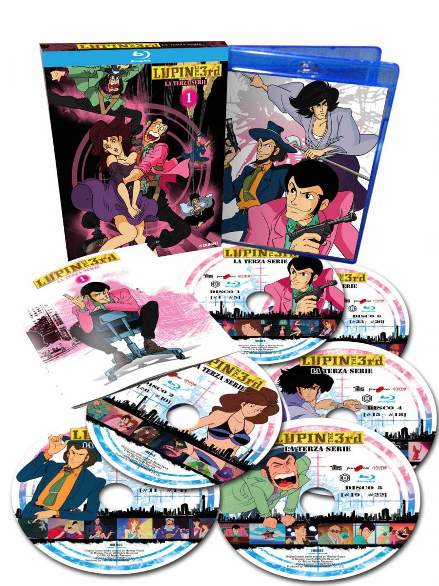 Lupin III - La Terza Serie - Volume 1 - Boxset 6 Blu-ray (Blu-ray) Image 2