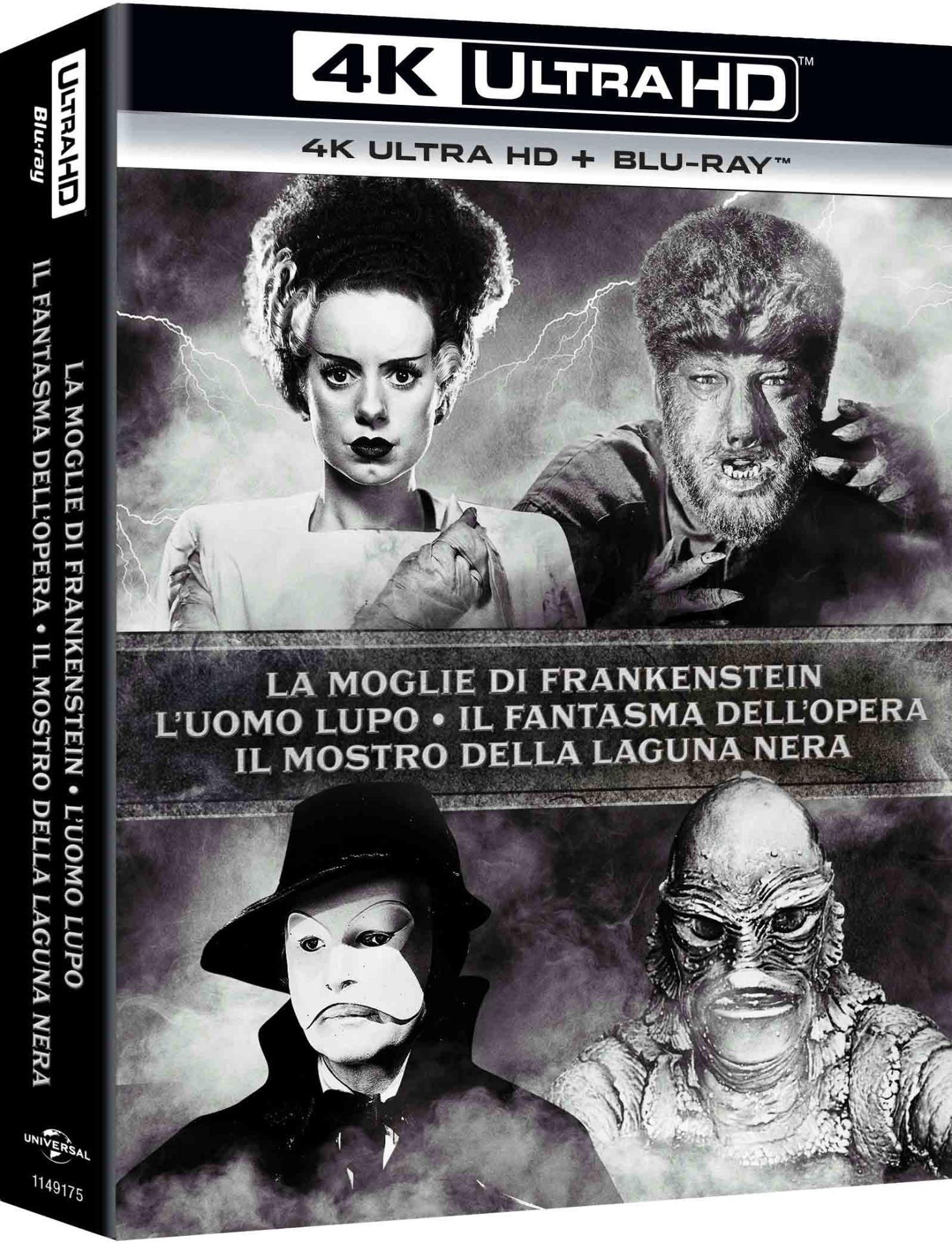 Universal Classic Monsters - La Collezione Completa - Box Set 8 4K ...