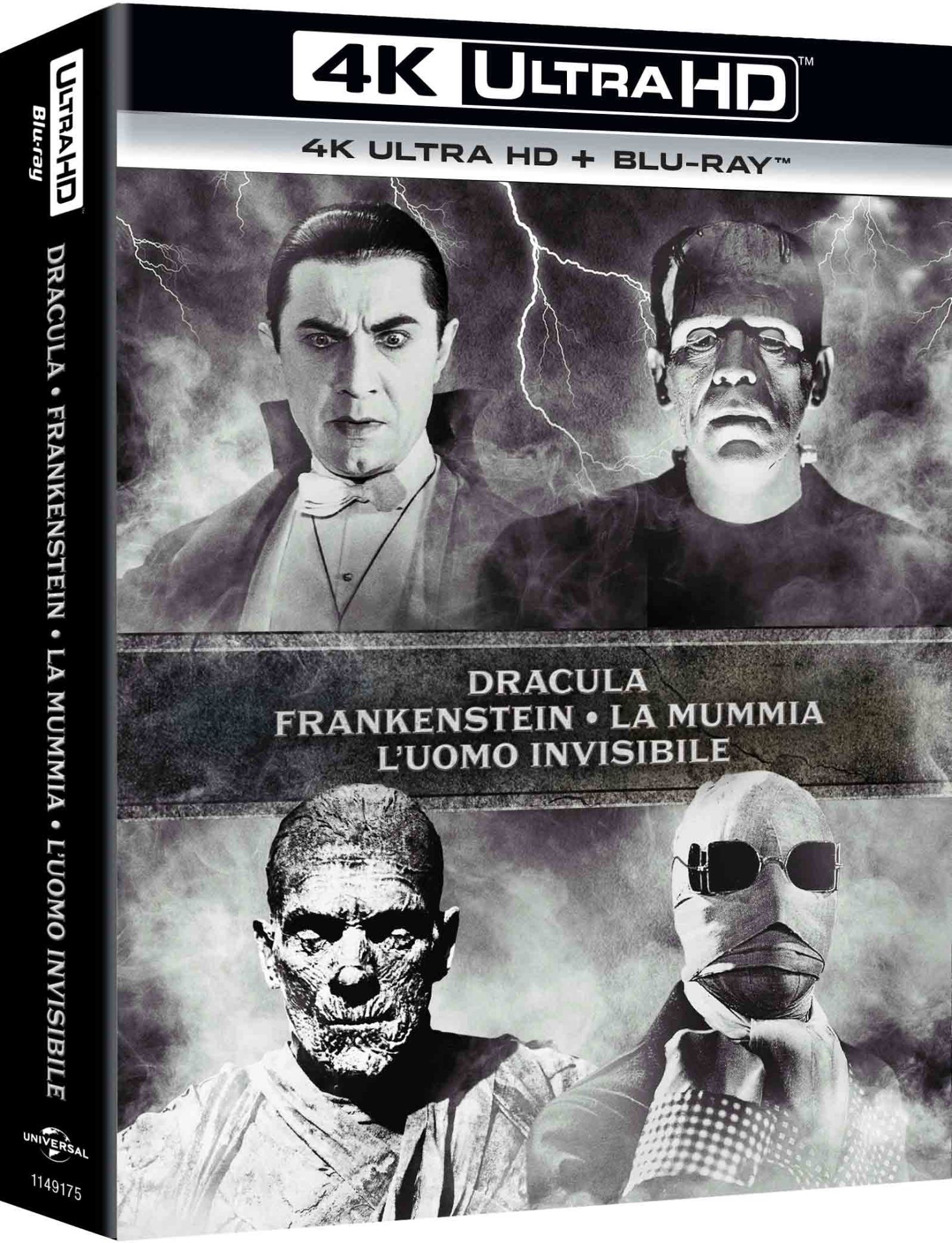 Universal Classic Monsters - La Collezione Completa - Box Set 8 4K ...